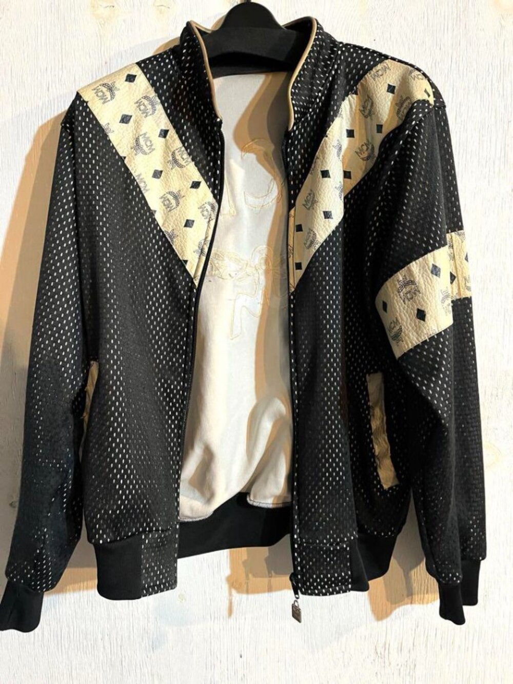 Vintage MCM Windbreaker 90's Dapper Dan Style but is AUthentic MCM